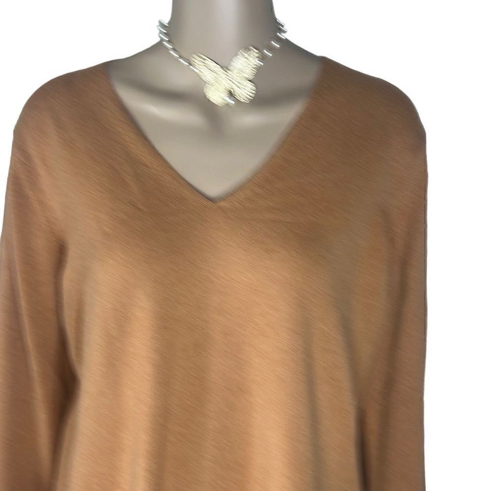 NWT Wolford 52917 Cashmere A Shape Top Long Sleeves L Lion - Picture 8 of 15